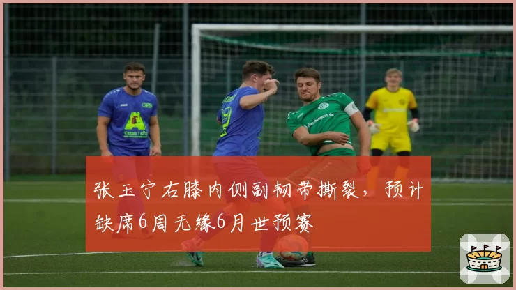 张玉宁右膝内侧副韧带撕裂,预计缺席6周无缘6月世预赛
